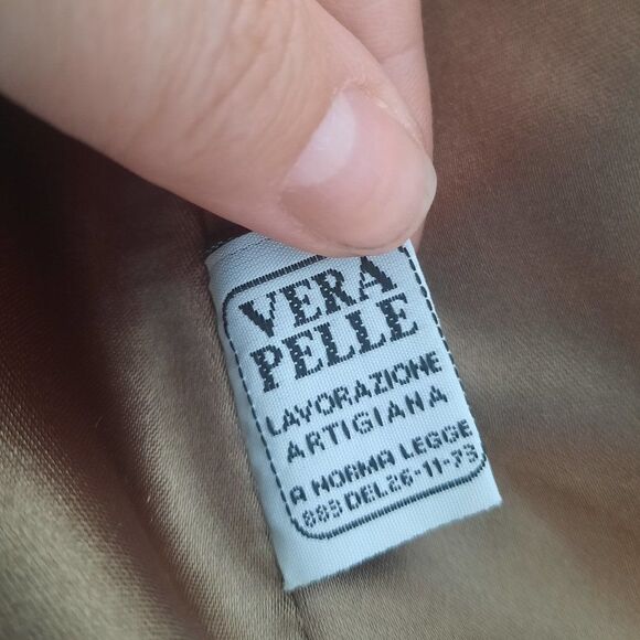 Vera Pelle brown leather jacket size 52 (L) - Picture 6 of 12